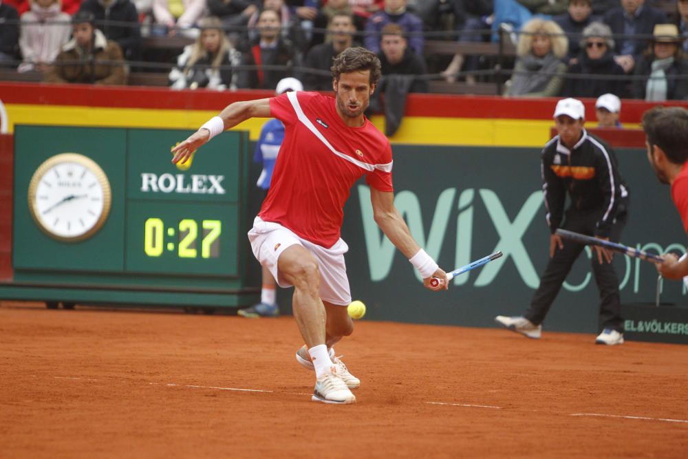 Partido de dobles España-Alemania