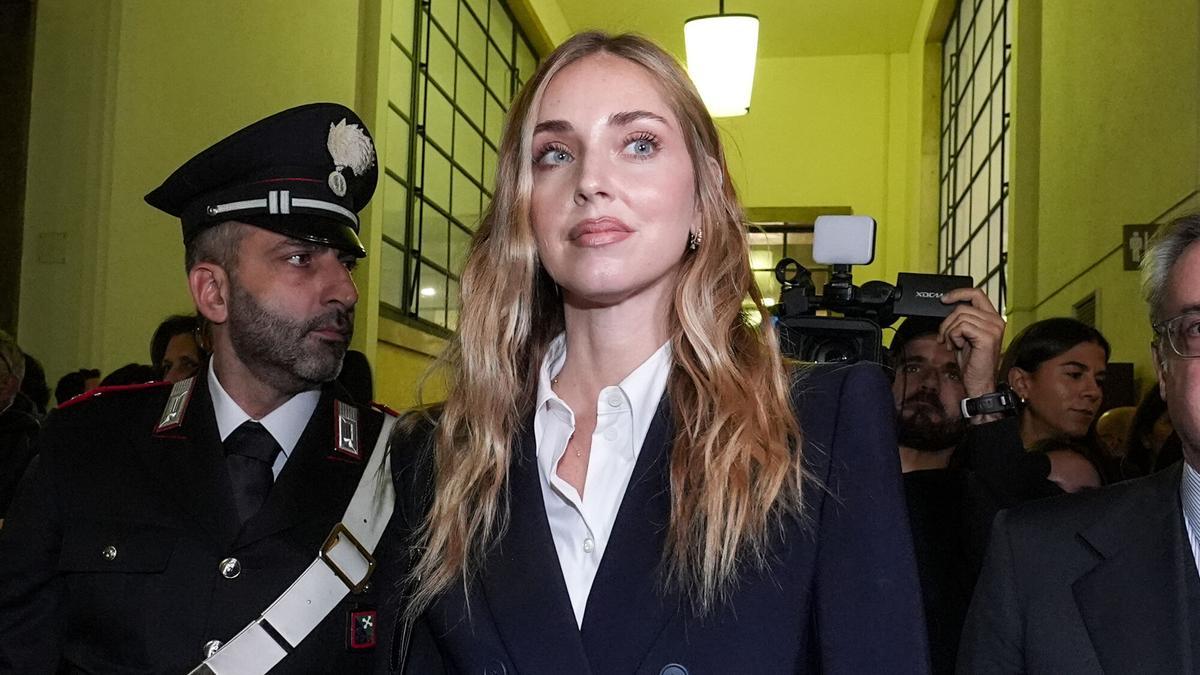 La Fiscalía de Italia pide un año y ocho meses de cárcel para Chiara Ferragni