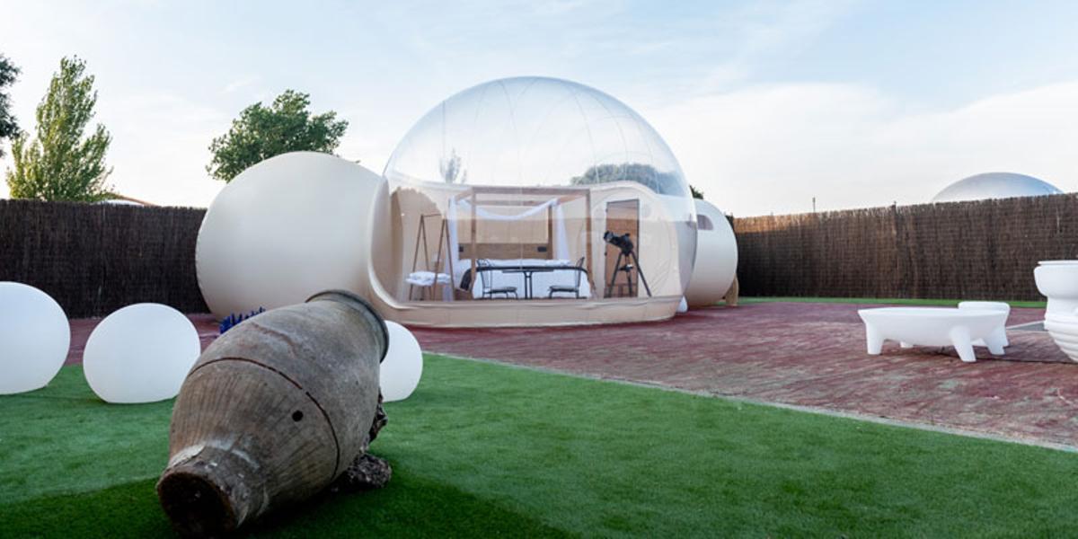 Otra de las habitaciones bubble que te proponemos se sitúa en el municipio de Villahermosa