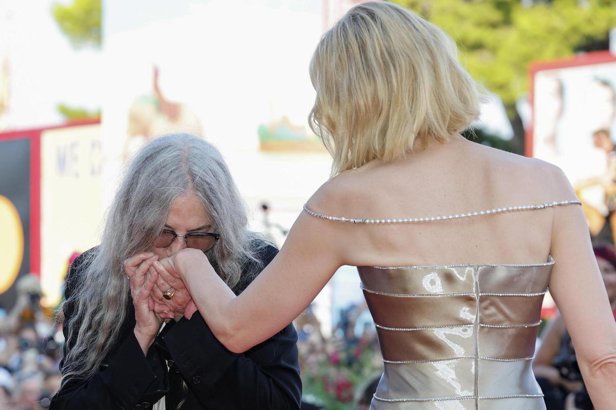 Patti Smith y Cate Blanchett.