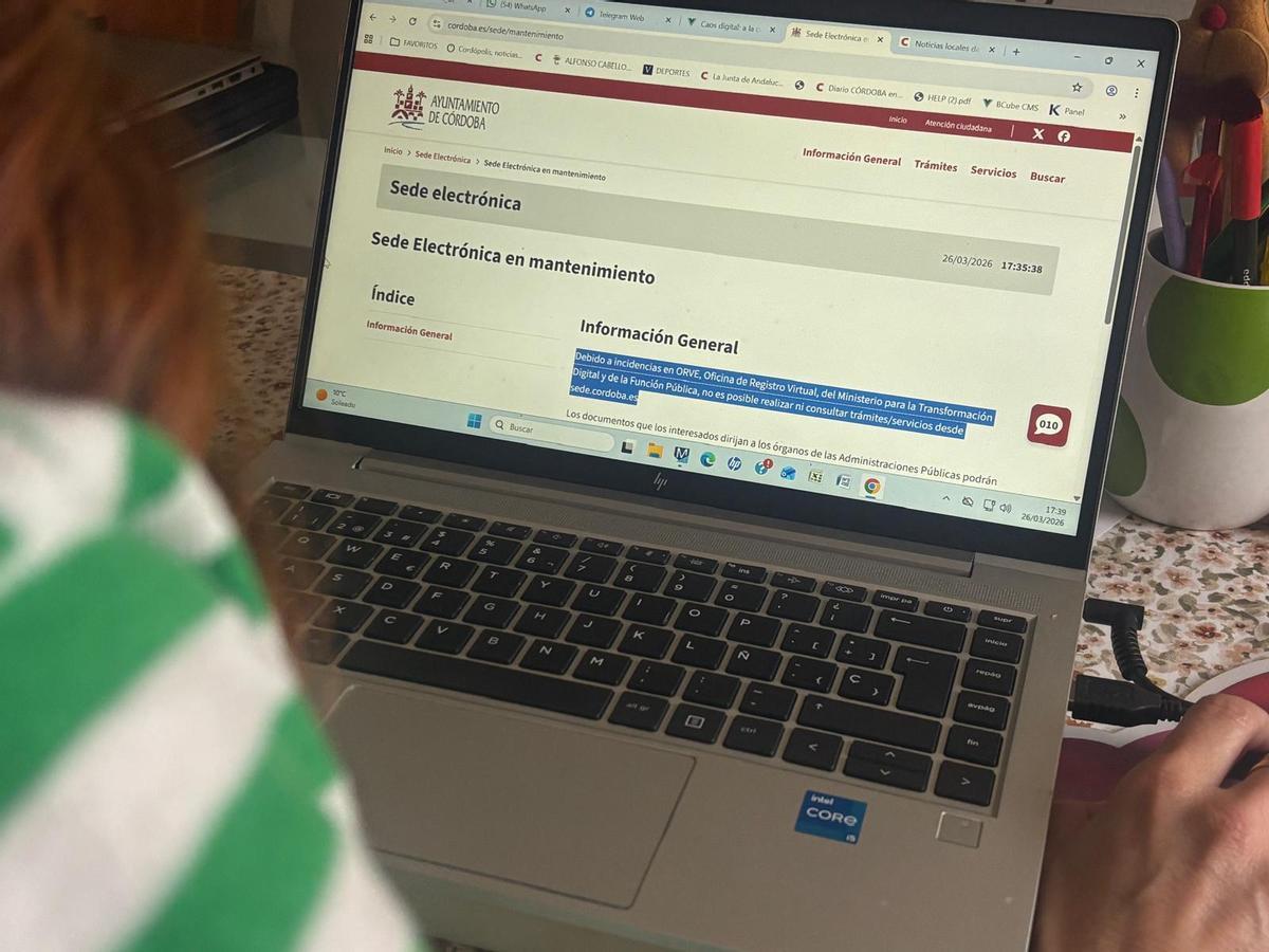 Página web del Ayuntamiento de Córdoba.