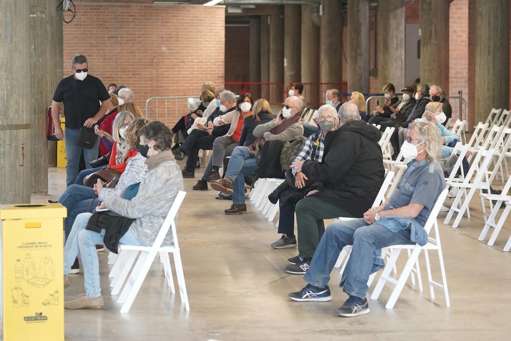 Salut obre el punt de vacunació massiu del Palau de Fires de Girona