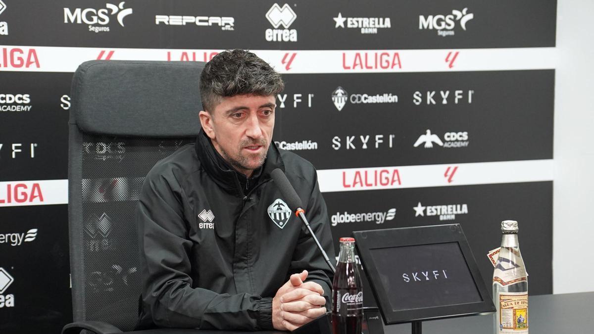 Pablo Hernández, entrenador del Castellón.