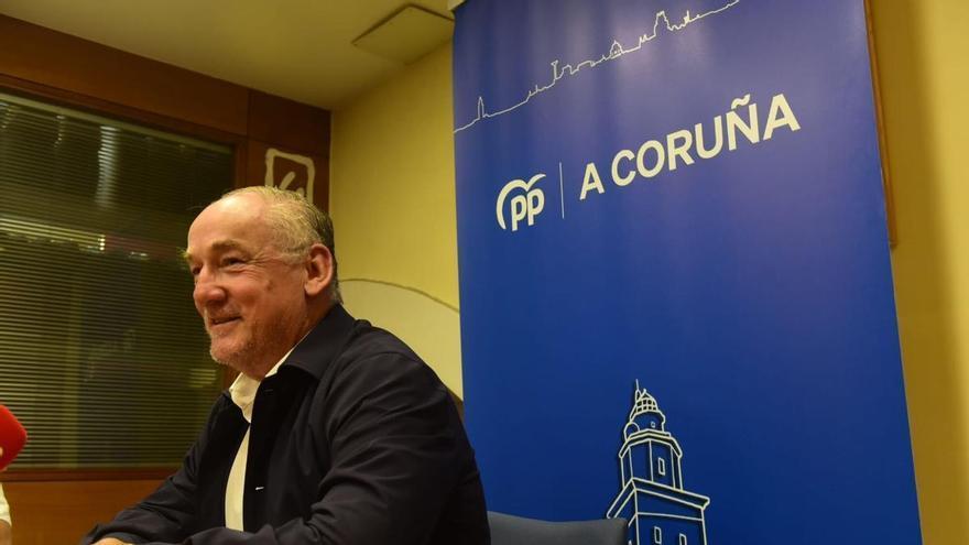 El PP de A Coruña arranca el curso criticando la estación intermodal y las obras de los Cantones: "Me parece horrorosa"