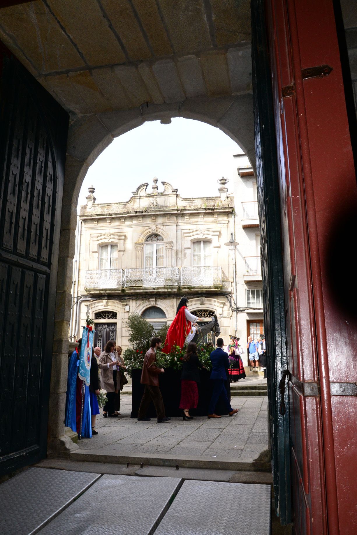 El Domingo de Ramos en O Morrazo. La procesión de La Borriquilla en Cangas