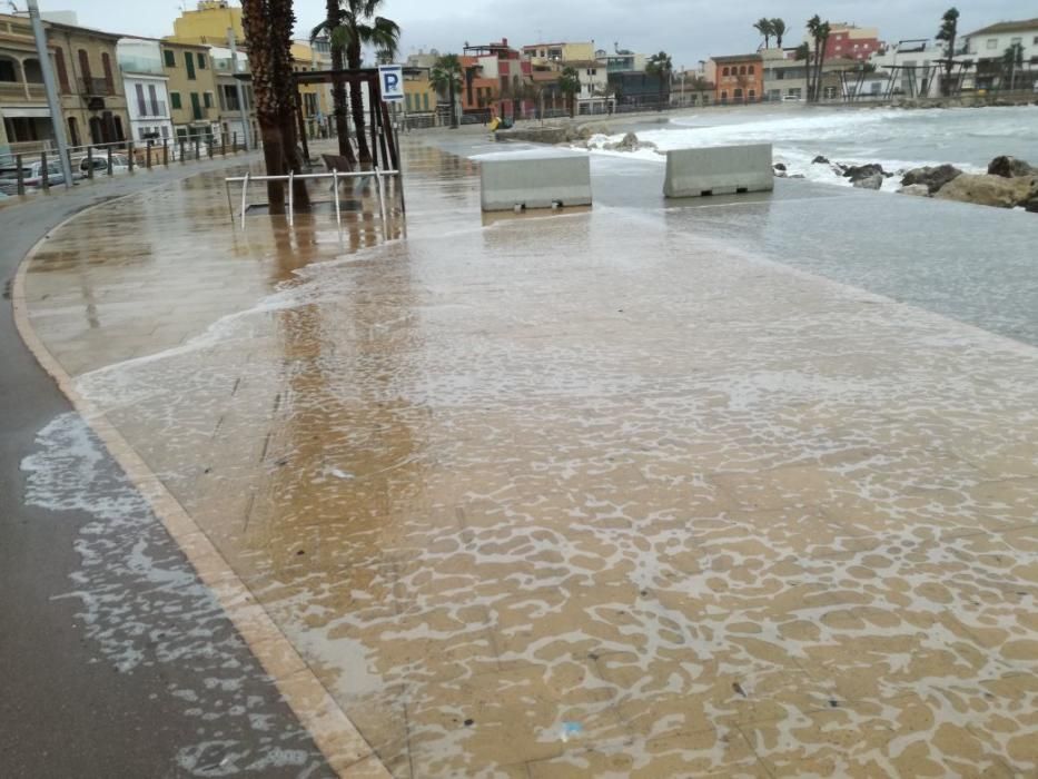 Sturm "Ana" fegt über Mallorca hinweg