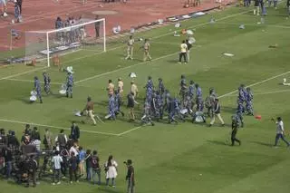 La visita de Messi desata el caos en el estadio Salt Lake de Calcuta