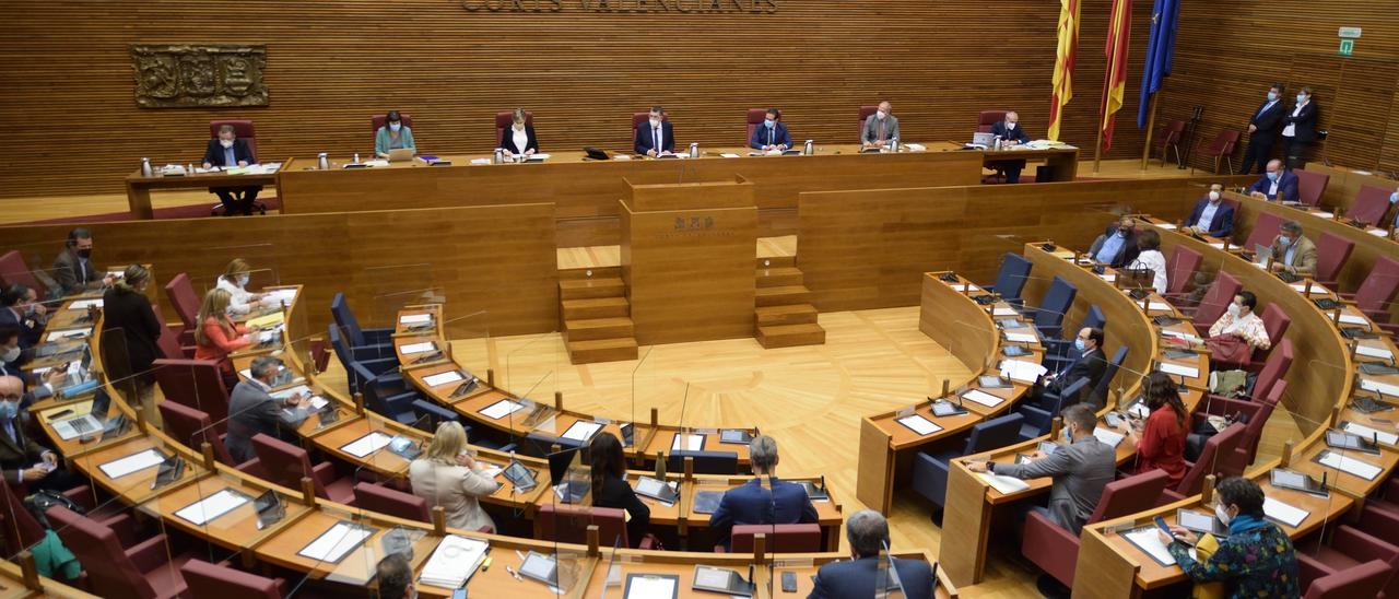 COMUNIDAD VALENCIANA.-Las enmiendas parciales a los presupuestos se someten esta semana a debate en la comisión de Hacienda de Les Corts