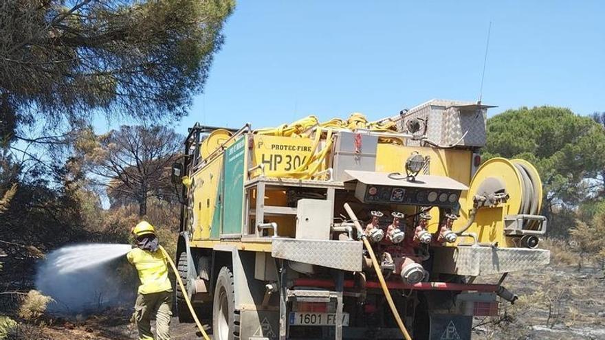 El incendio del Parque Nacional de Doñana queda extinguido tras una semana de lucha contra el fuego