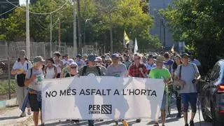 La ronda norte de Mislata moviliza a 300 personas en defensa de la huerta de Campanar