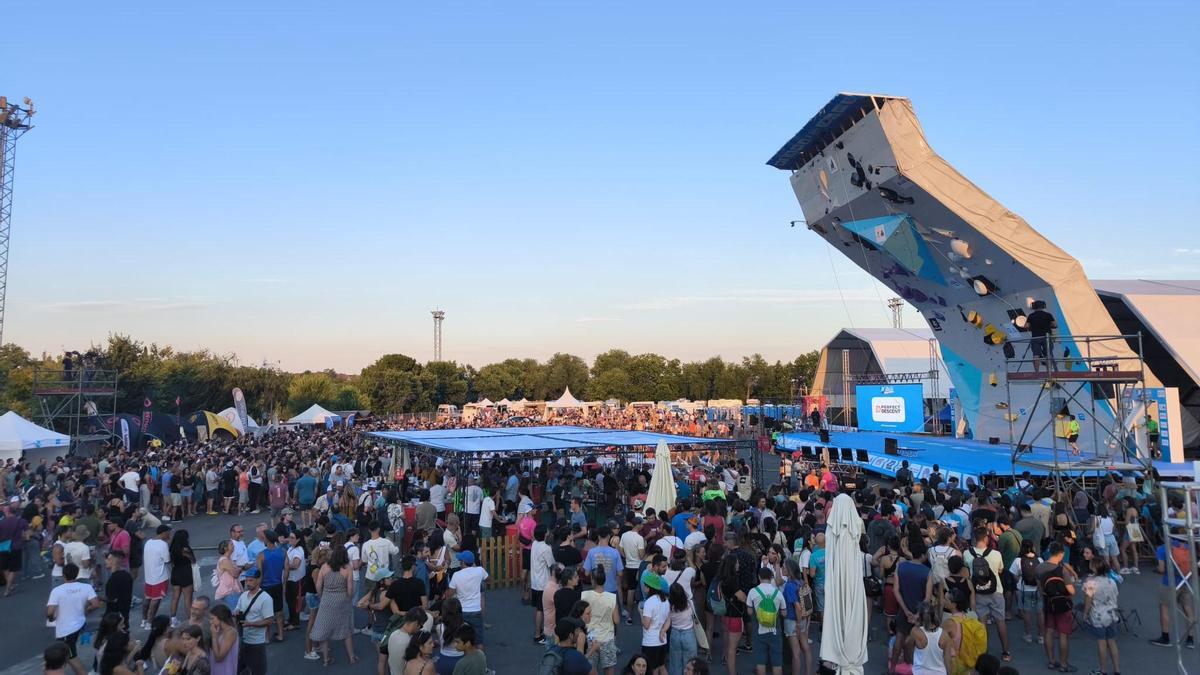arranca el gran evento deportivo de la escalada mundial