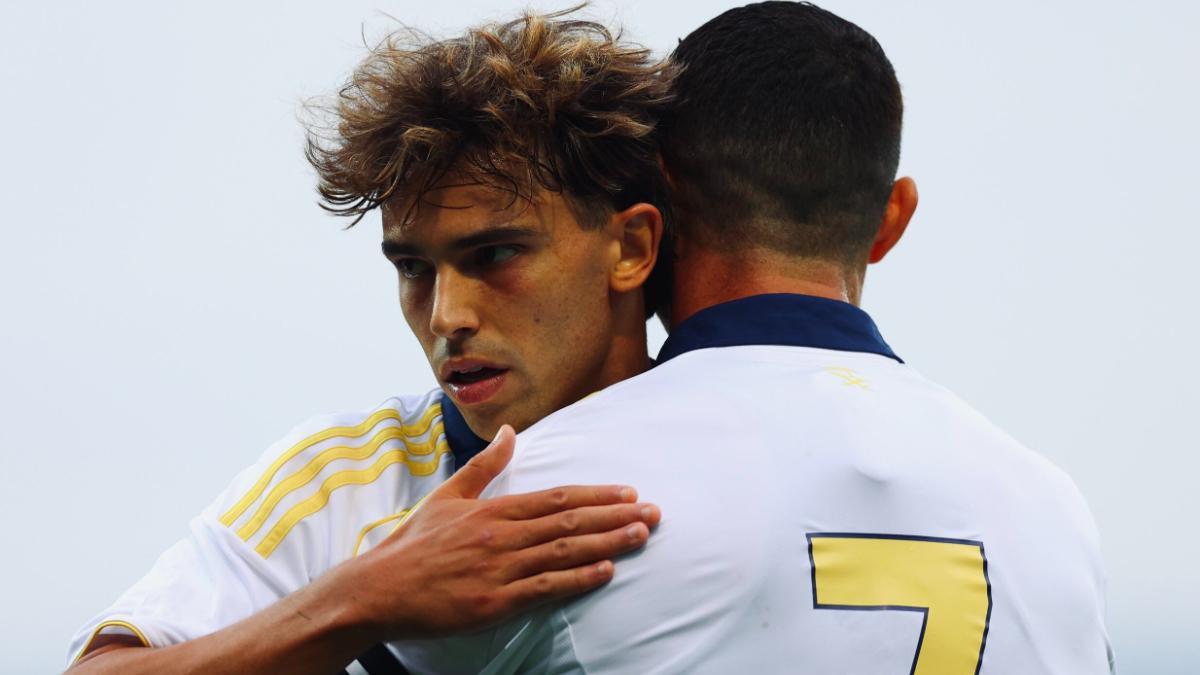 Cristiano y Joao Felix
