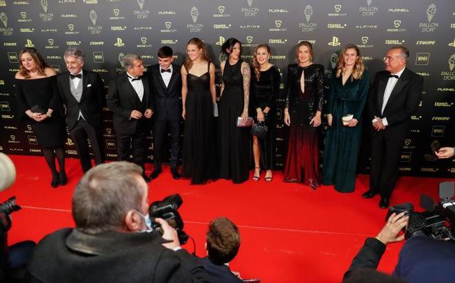 La alfombra roja del Balón de Oro: el fútbol se viste de gala