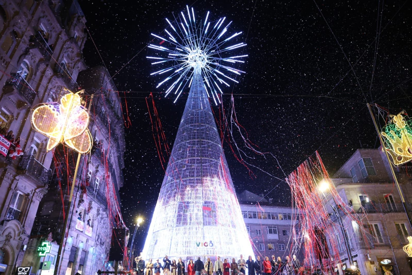 La Navidad de Vigo ya deslumbra al mundo