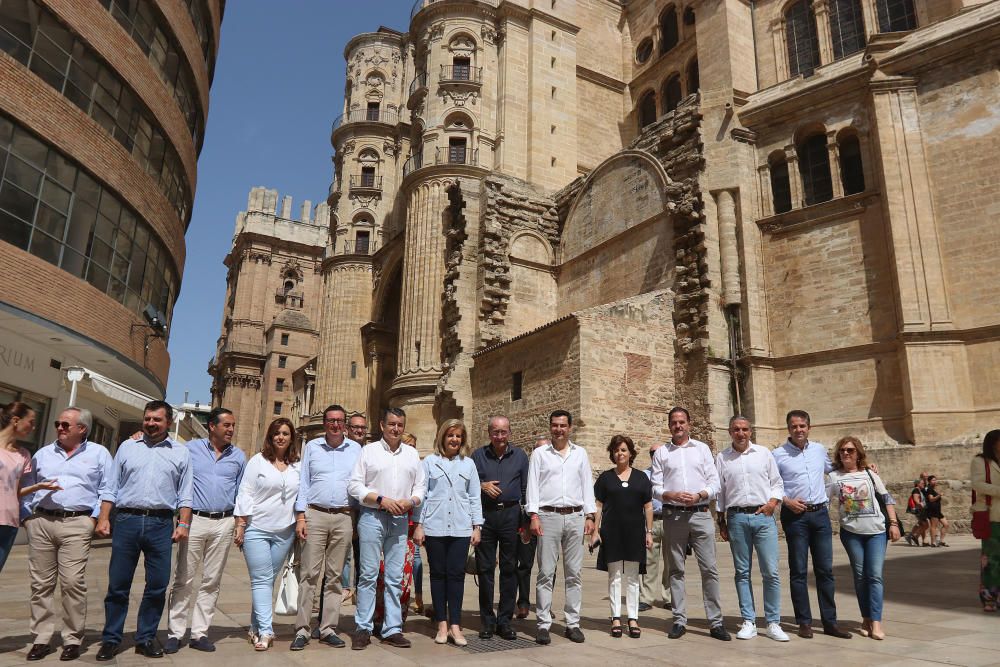 Sáenz de Santamaría se lanza a la conquista del PP desde Málaga