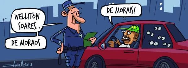 Viñeta de Davila inspirada en el suceso