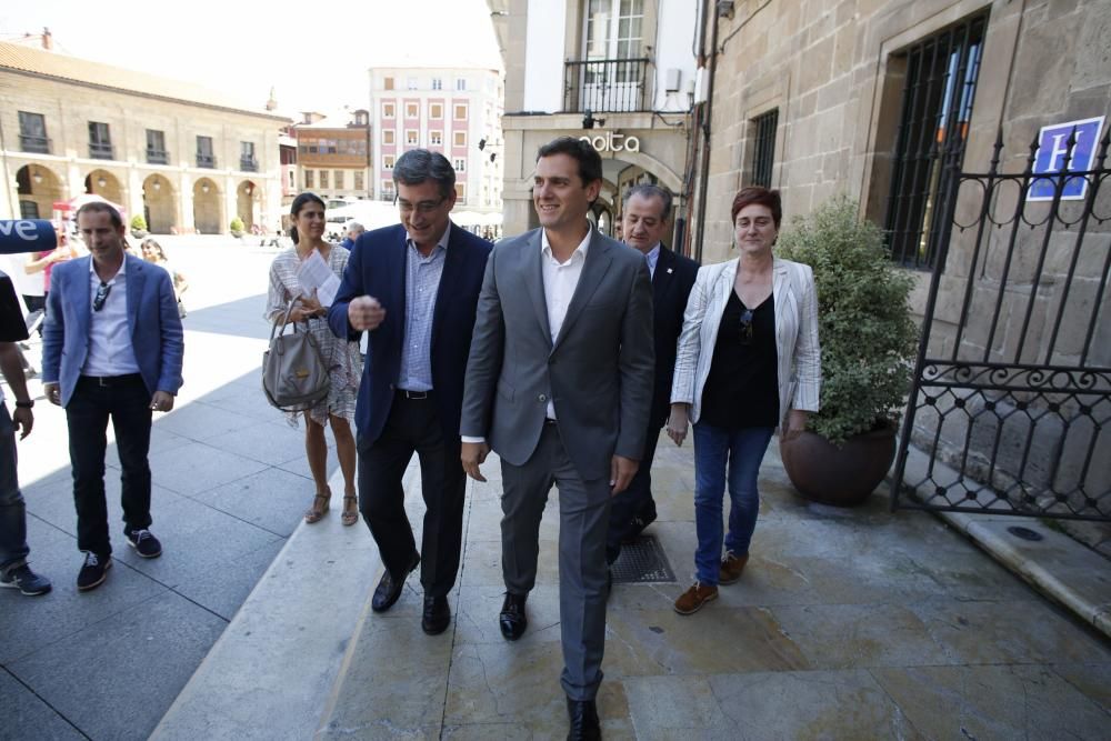 Acto electoral de Albert Rivera en Avilés