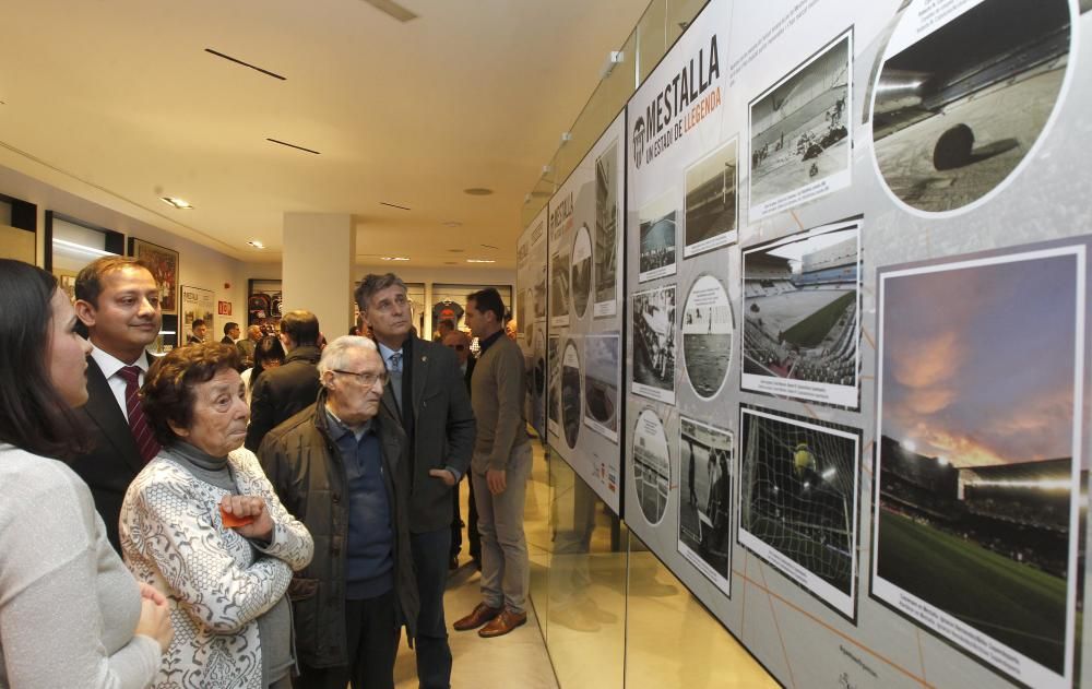 Inauguración de la exposición 'Mestalla, un estadio de leyenda'