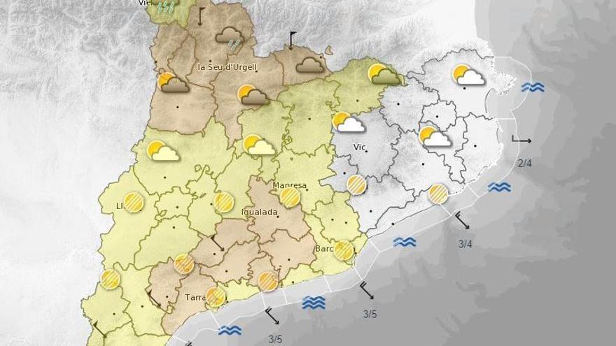 El vent ens acompanyarà tot el cap de setmana