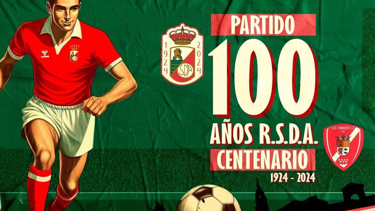 La RSD Alcalá cumple 100 años y lo celebrará &quot;a lo grande&quot; en el derbi frente a la AD Torrejón