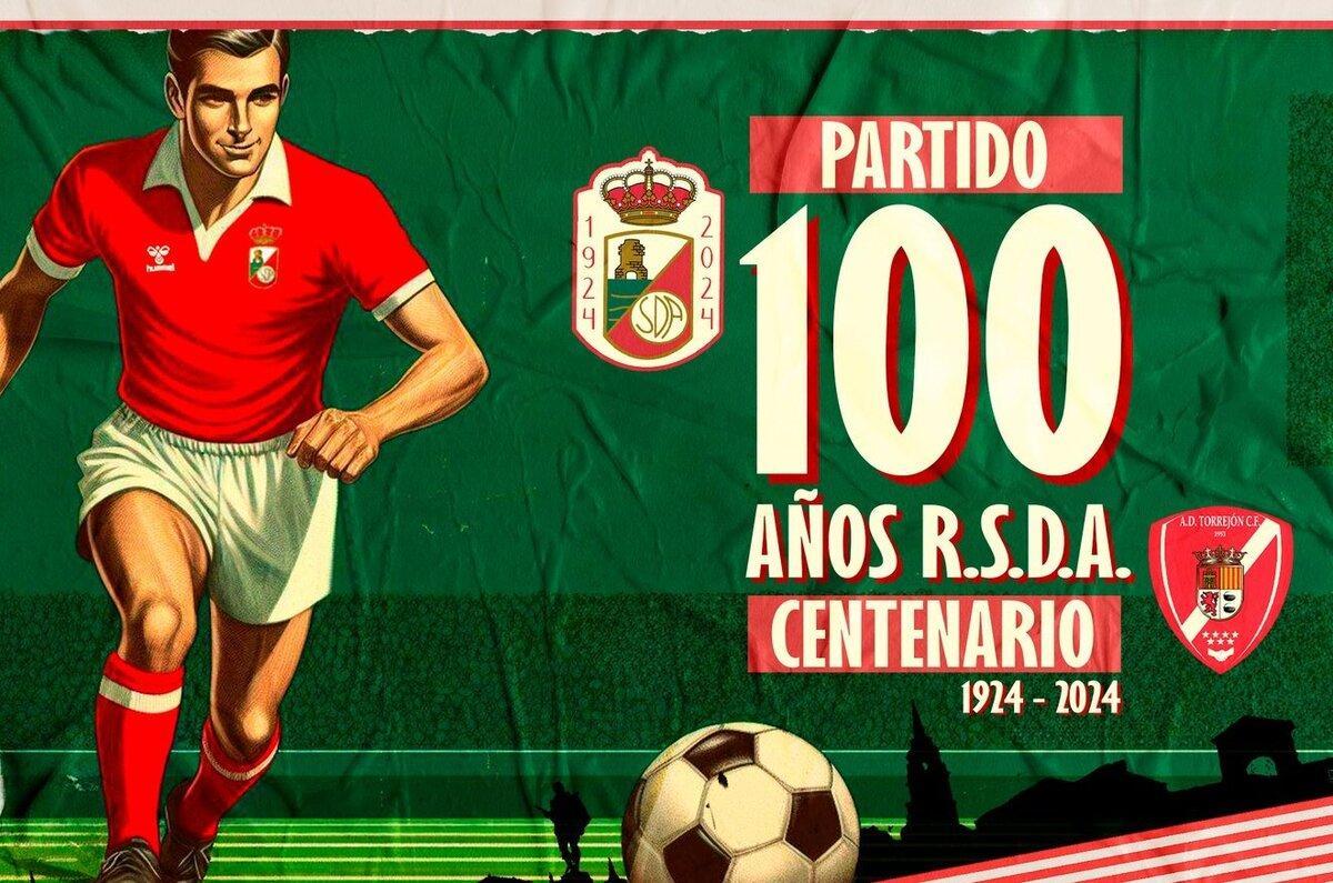 La RSD Alcalá cumple 100 años y lo celebrará &quot;a lo grande&quot; en el derbi frente a la AD Torrejón