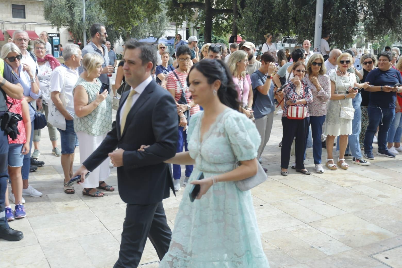 Así ha sido la llegada de los invitados a la boda real en València