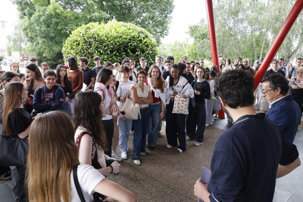 El inicio de la PAU en Gijón, en imágenes