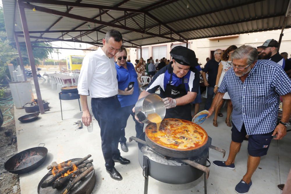 Costra para recibir las fiestas de agosto