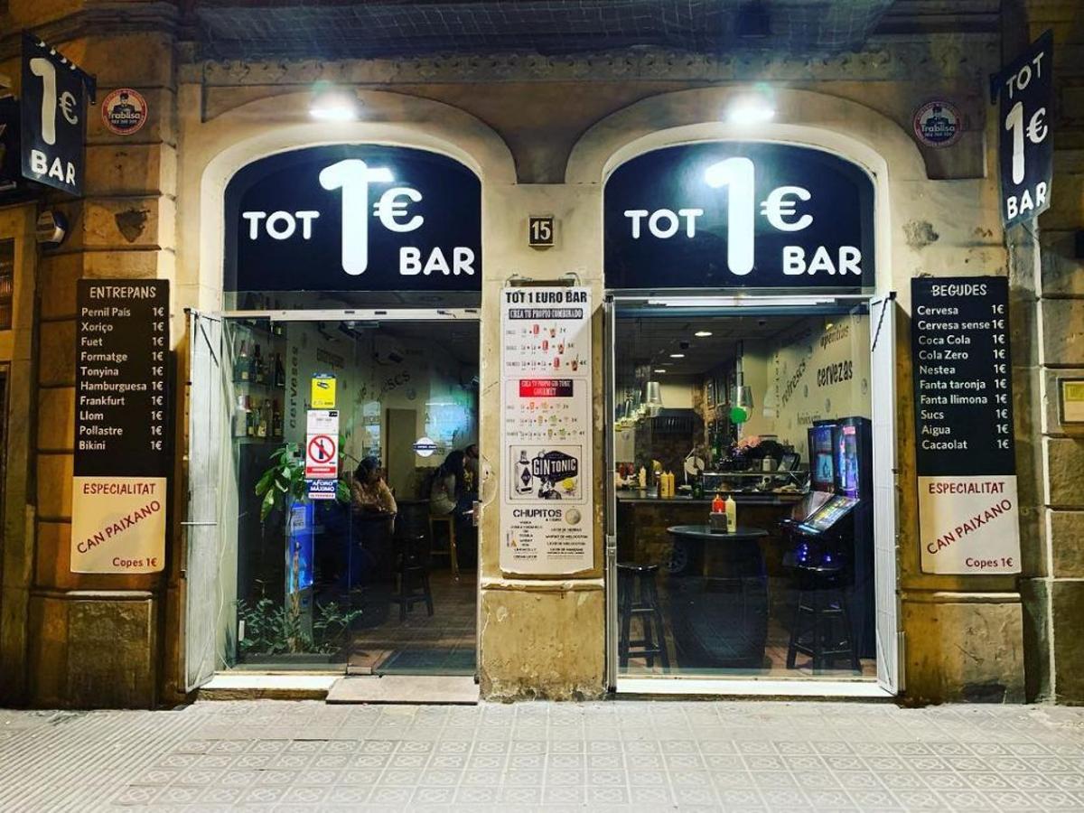Bar Tot 1€, Barcelona