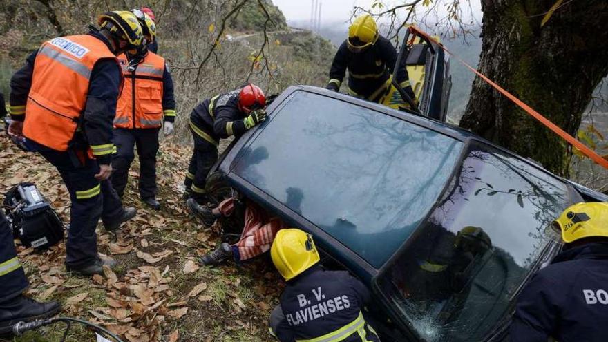 Recuperación del turismo despeñado en las montañas de Laza. // Brais Lorenzo