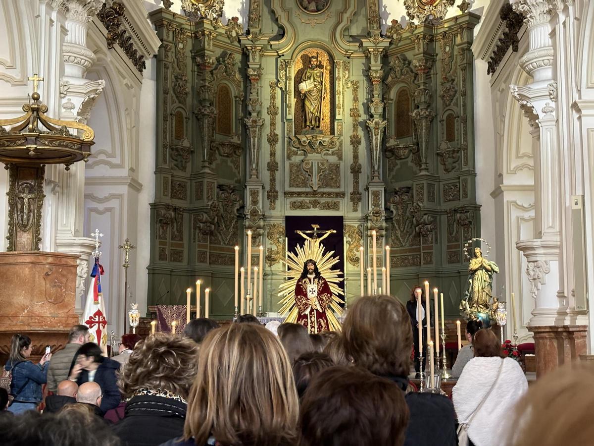 La devoción hacia el Cristo de Medinaceli se remonta al S.XVII