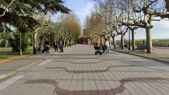 Los Paseos de la Mota, uno de los lugares emblemáticos para Benavente que pretenden convertirse en revulsivo turístico. | E. P.