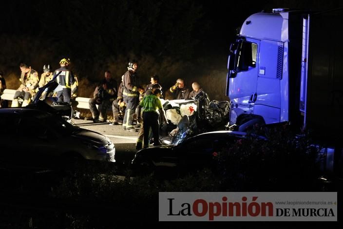 Grave accidente en Sangonera la Seca