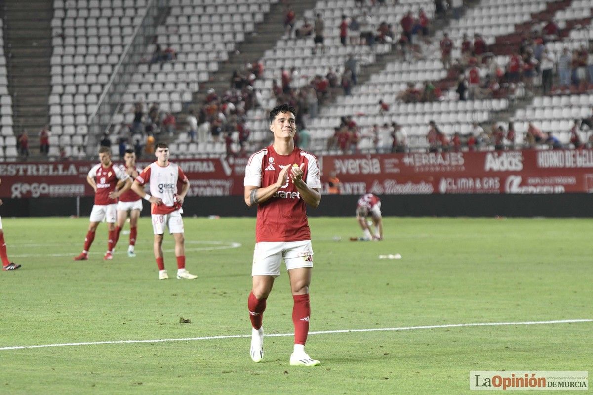 Así fue el encuentro del play off del Real Murcia y el Nástic en la lucha por el ascenso