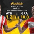 Athletic Club vs. Granada CF: horario, TV, estadísticas, clasificación y pronósticos
