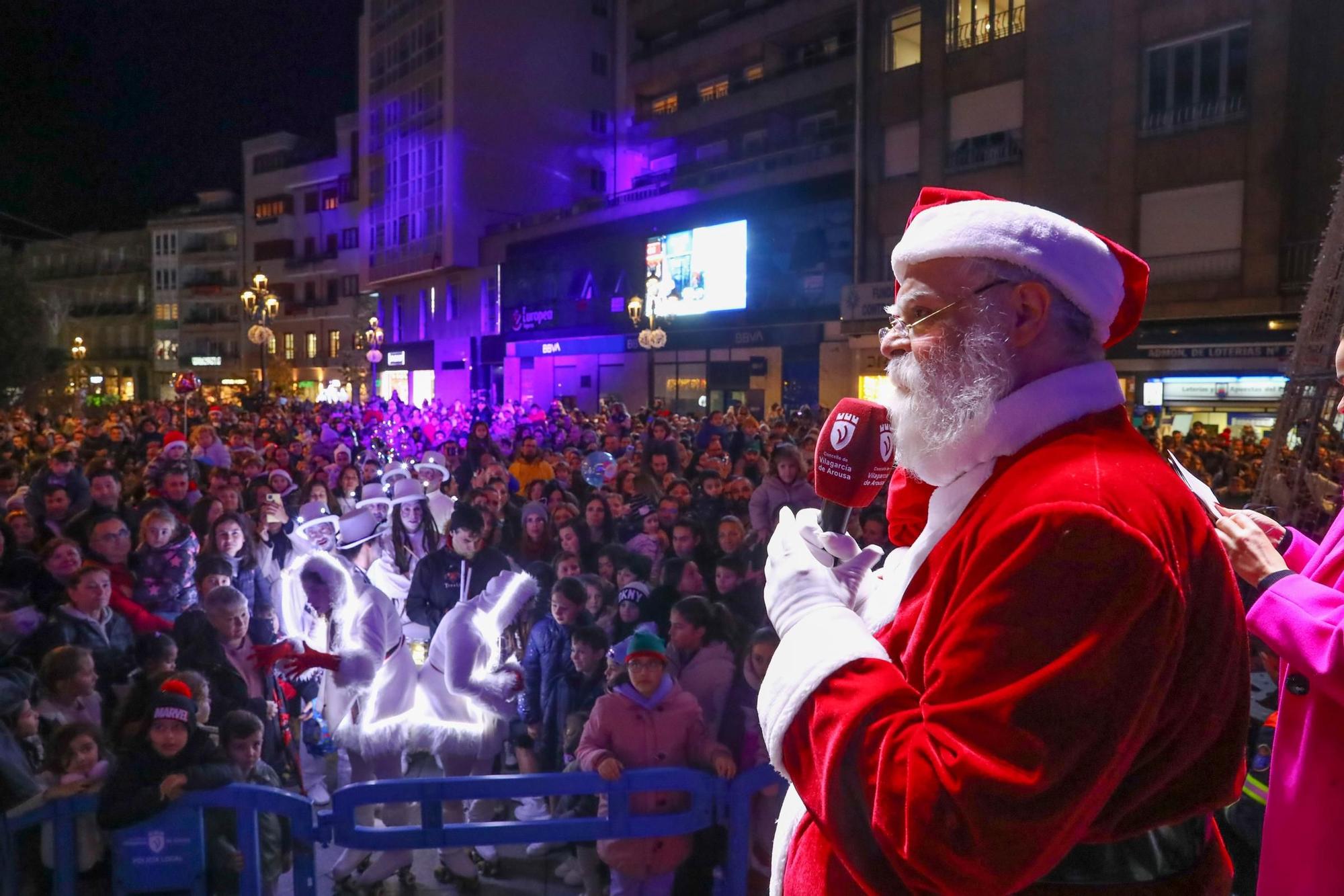 La Navidad ya deslumbra en Vilagarcía