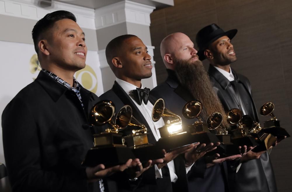 La alfombra roja de los Grammy 2018