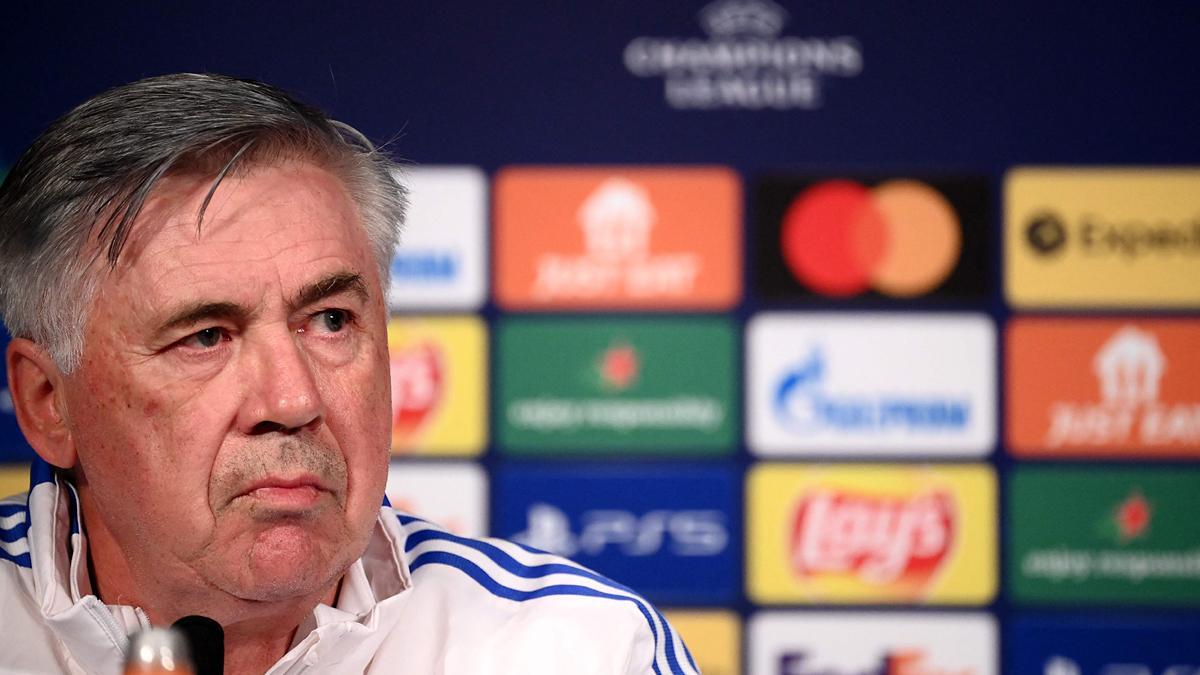 Carlo Ancelotti, entrenador del Real Madrid