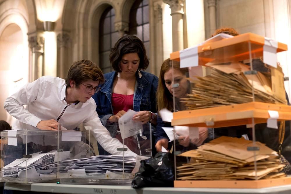 Jornada electoral a Espanya.