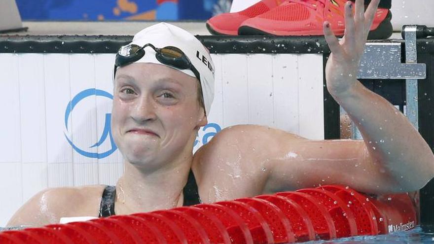 Katie Ledecky, récord de 1.500 en Kazán