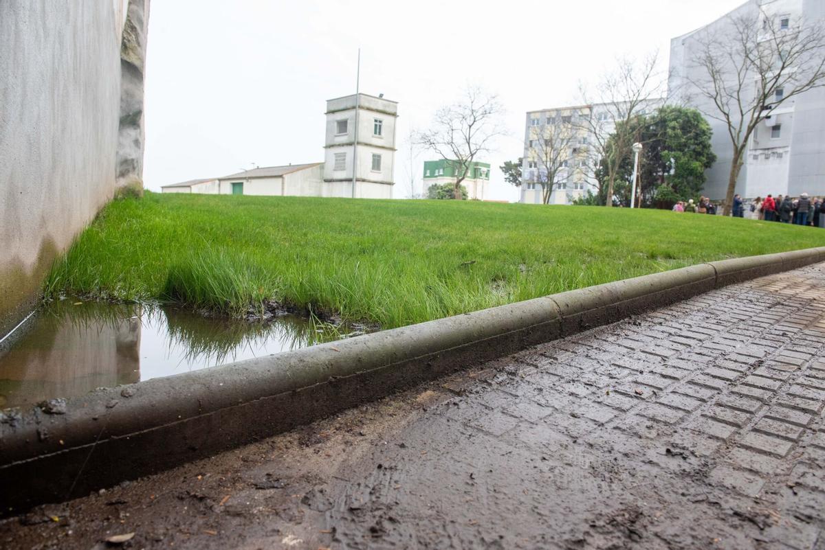 El espacio verde de uno de los barrios con mayor densidad de población de A Coruña ya se encuentra abierto al público.