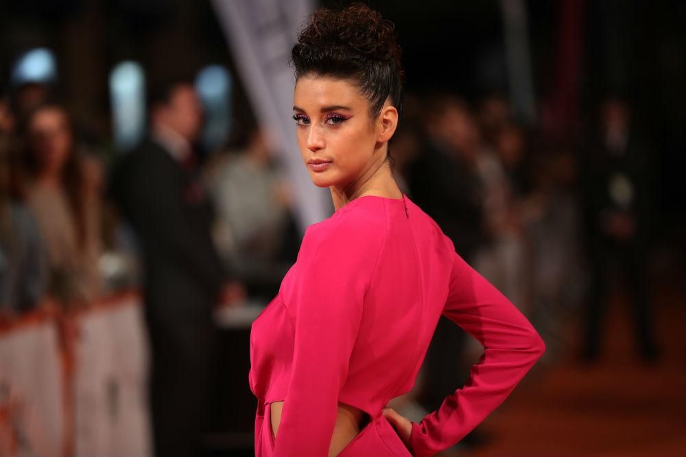 María Pedraza con un look beauty espectacular en el FesTVal de Vitoria en la presentación de 'Toy Boy'