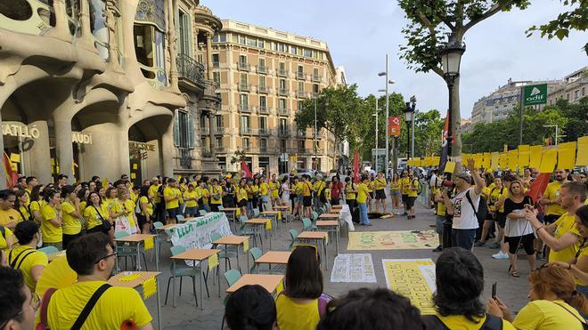 Huelga de profesores en Barcelona y Catalunya: ¿Dónde es hoy miércoles 3 de junio y dónde toca mañana jueves?