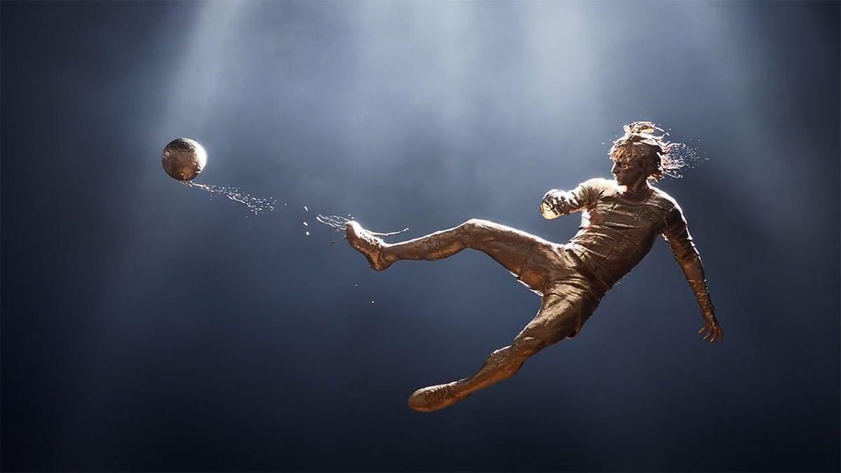 Una imagen del NFT de Johan Cruyff subastado por el Fútbol Club Barcelona.