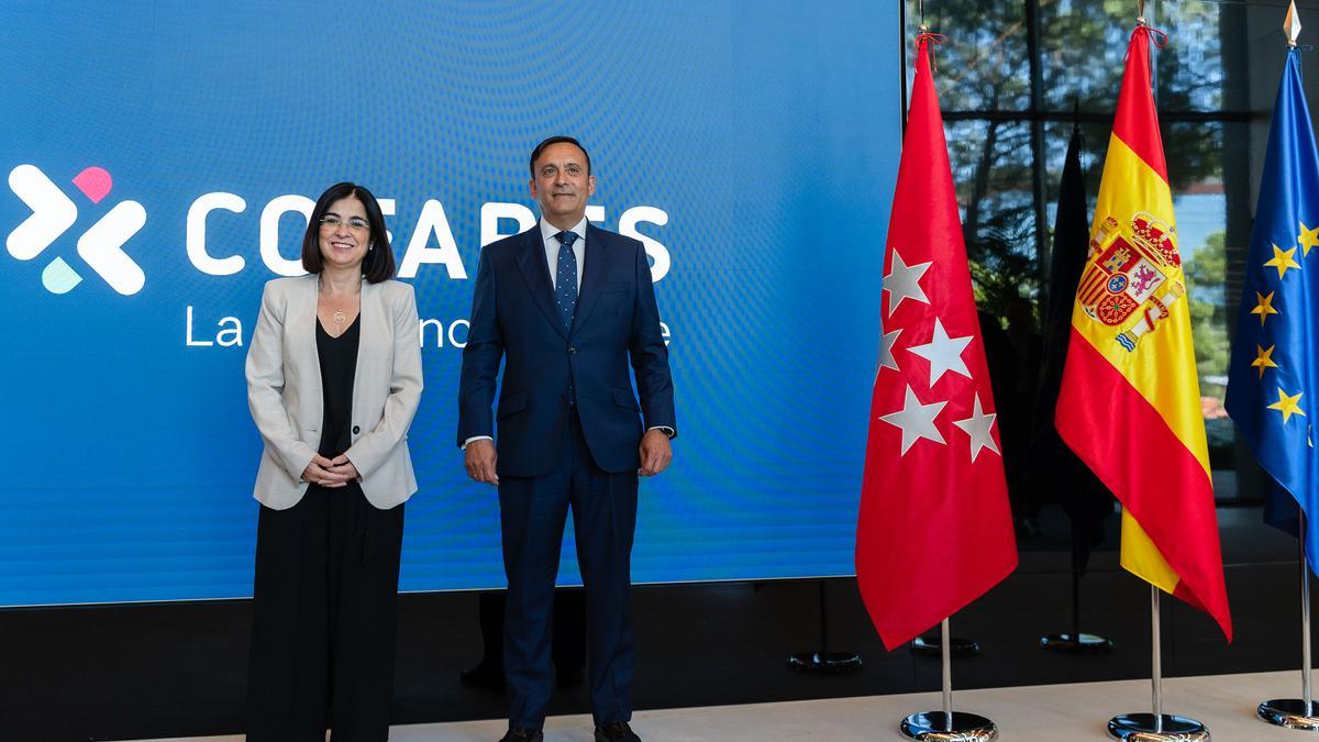 Carolina Darias inaugura la sede de Cofares.