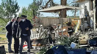 La Policía detiene a un hombre por un crimen en es Carnatge en 2022 y el incendio de su chabola