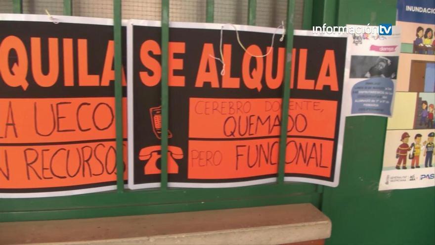 El profesorado alicantino se prepara para la huelga educativa