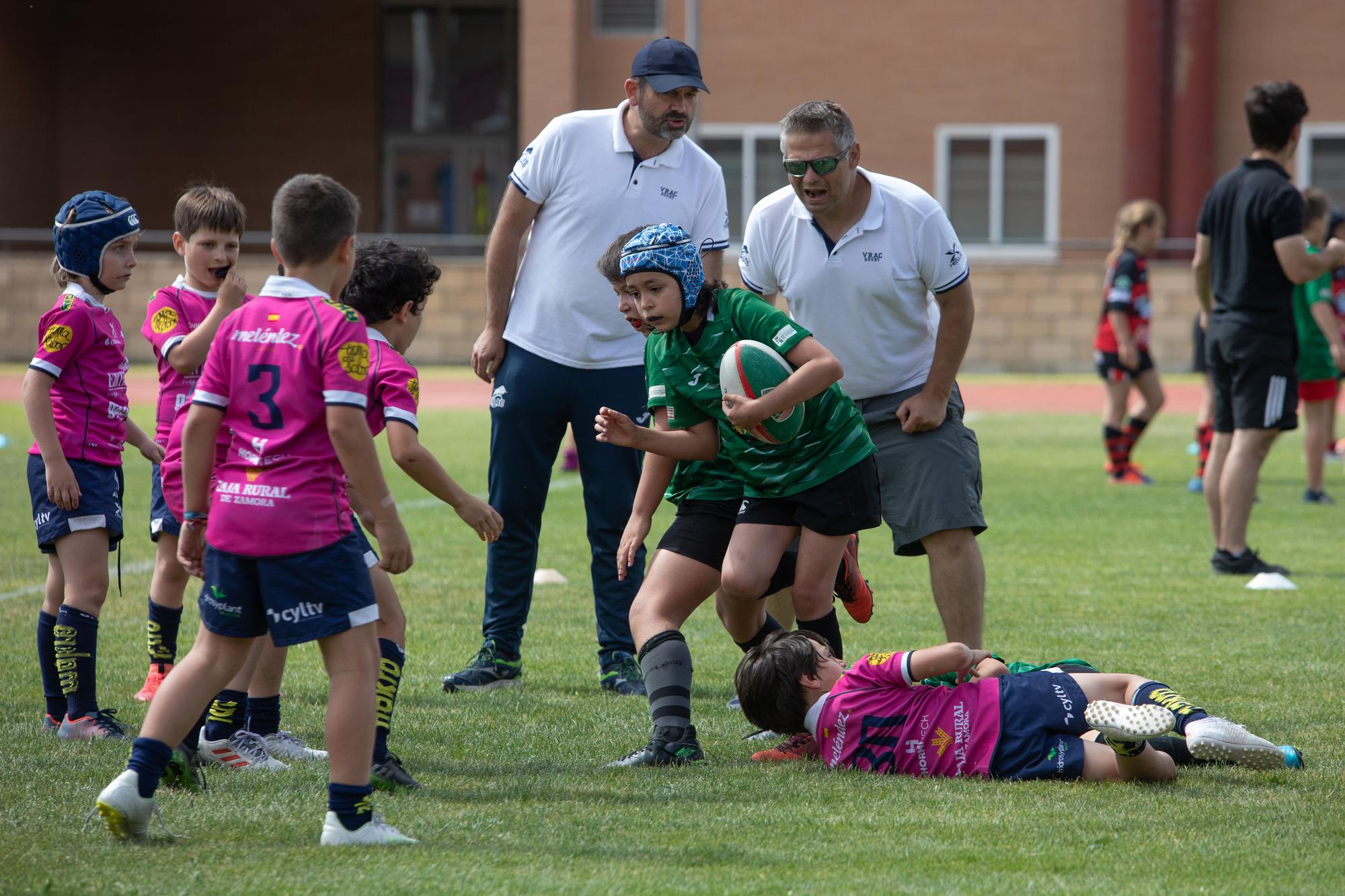 La cantera del Zamora Rugby Club exhibe músculo ante Las Leonas