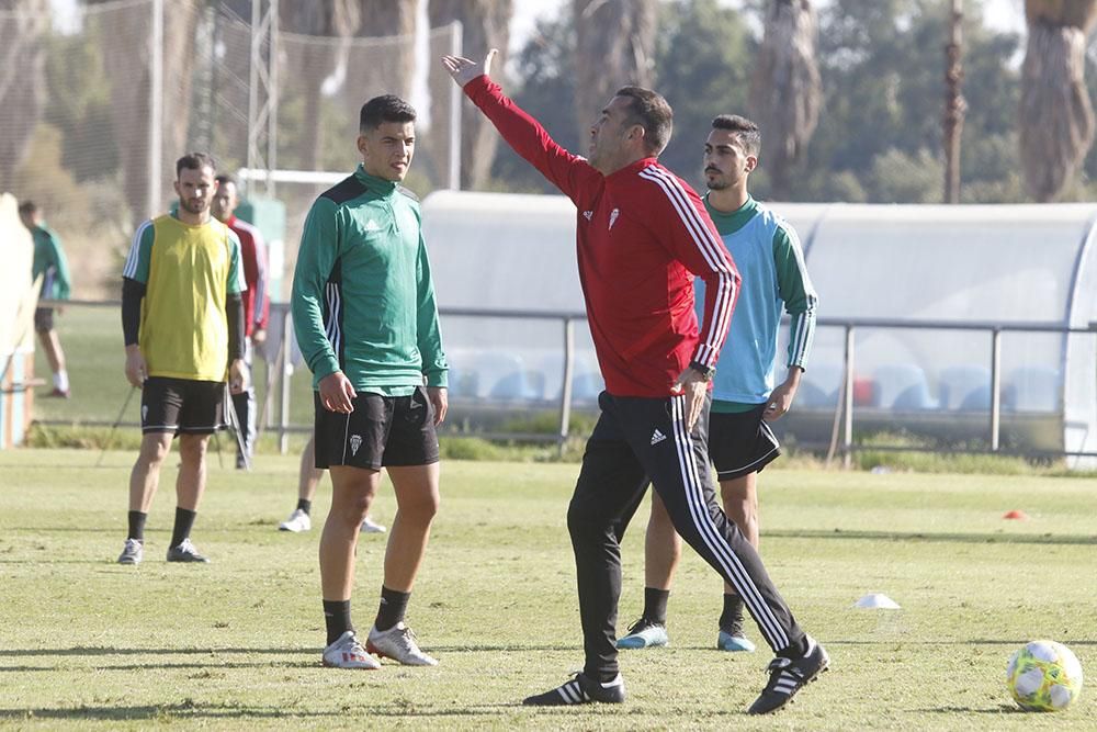 Primer entrenamiento de Raúl Agné con el Córdoba CF