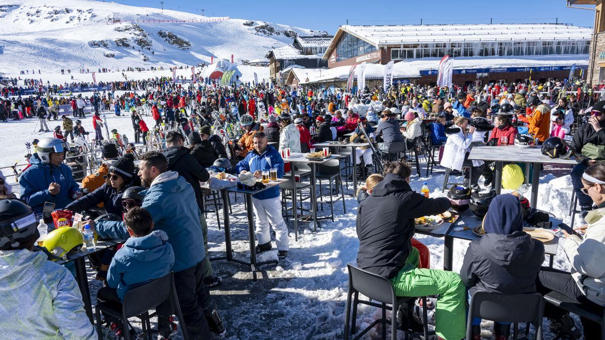 Sierra Nevada este día 31 de diciembre.